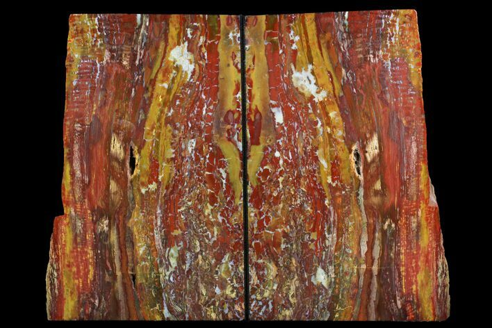 Tall, Red And Yellow Jasper Bookends - Marston Ranch, Oregon #158884